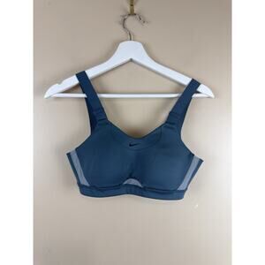 Nike Dri-FIT Women’s Sports Bra Size S High Support Padded Teal Blue A-C